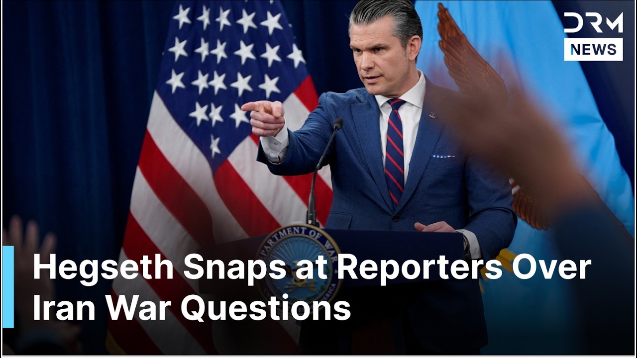 FULL Q&A: Pete Hegseth Clashes With Reporters at Iran War Briefing With Gen. Caine | AC1G