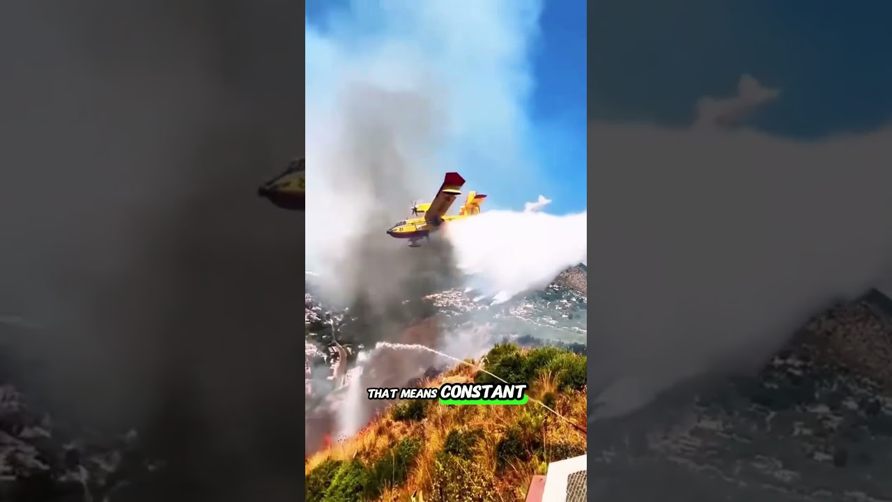 Why Helicopters Spray FIRE to Stop Wildfires! 🚁🔥