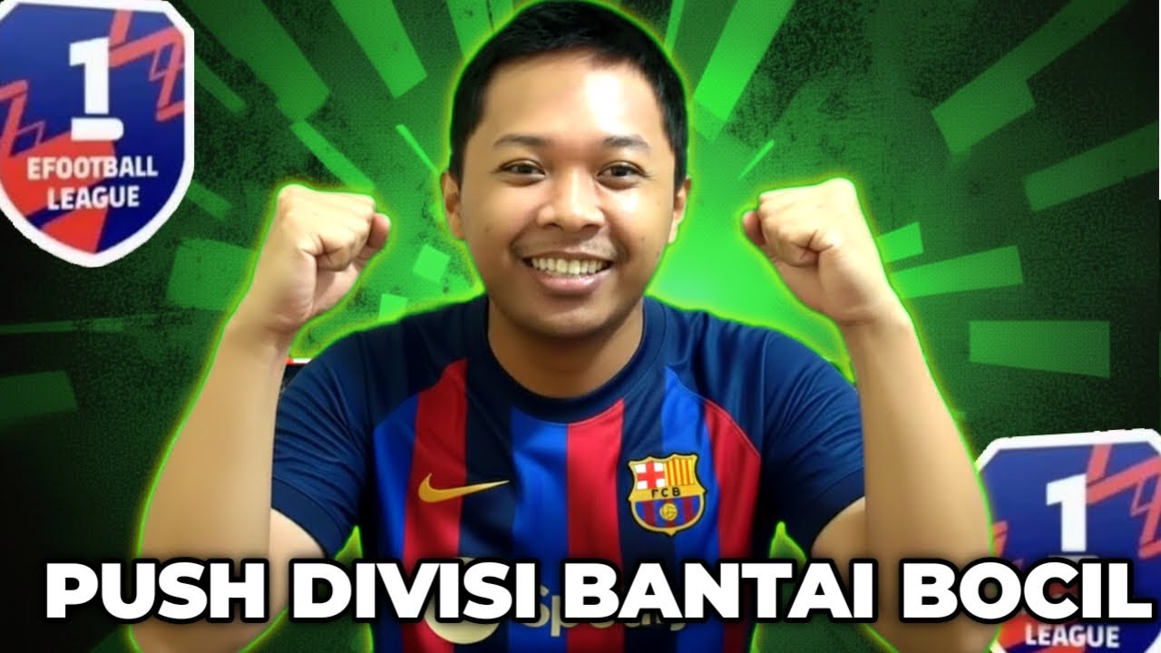 LIVE STREAMING EFOOTBALL MOBILE 2026 II PUSH DIVISI AKUN JOKIAN TARGET 100% WIN STREAK SEPERTI BIASA