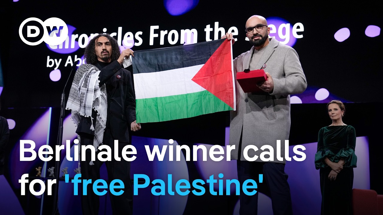 Berlinale award winner criticizes Germany over its Gaza stance | DW News