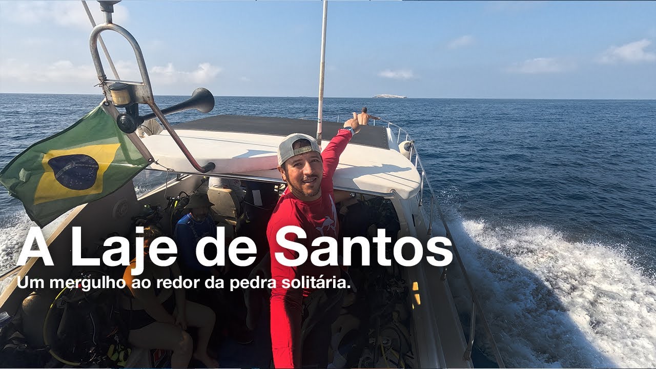 Mergulho na Laje de Santos | A pedra solitária, com a Orion Divers