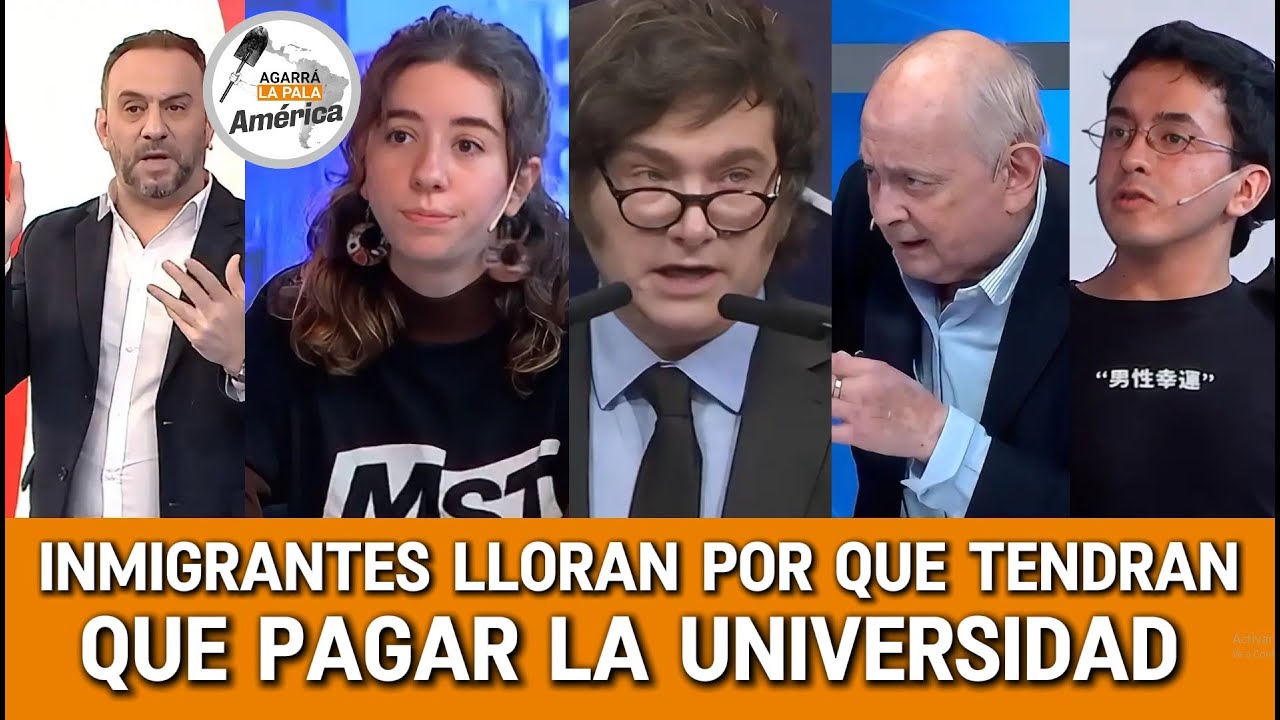 INMIGRANTES LLORAN POR QUE TENDRAN QUE PAGAR LA UNIVERSIDAD