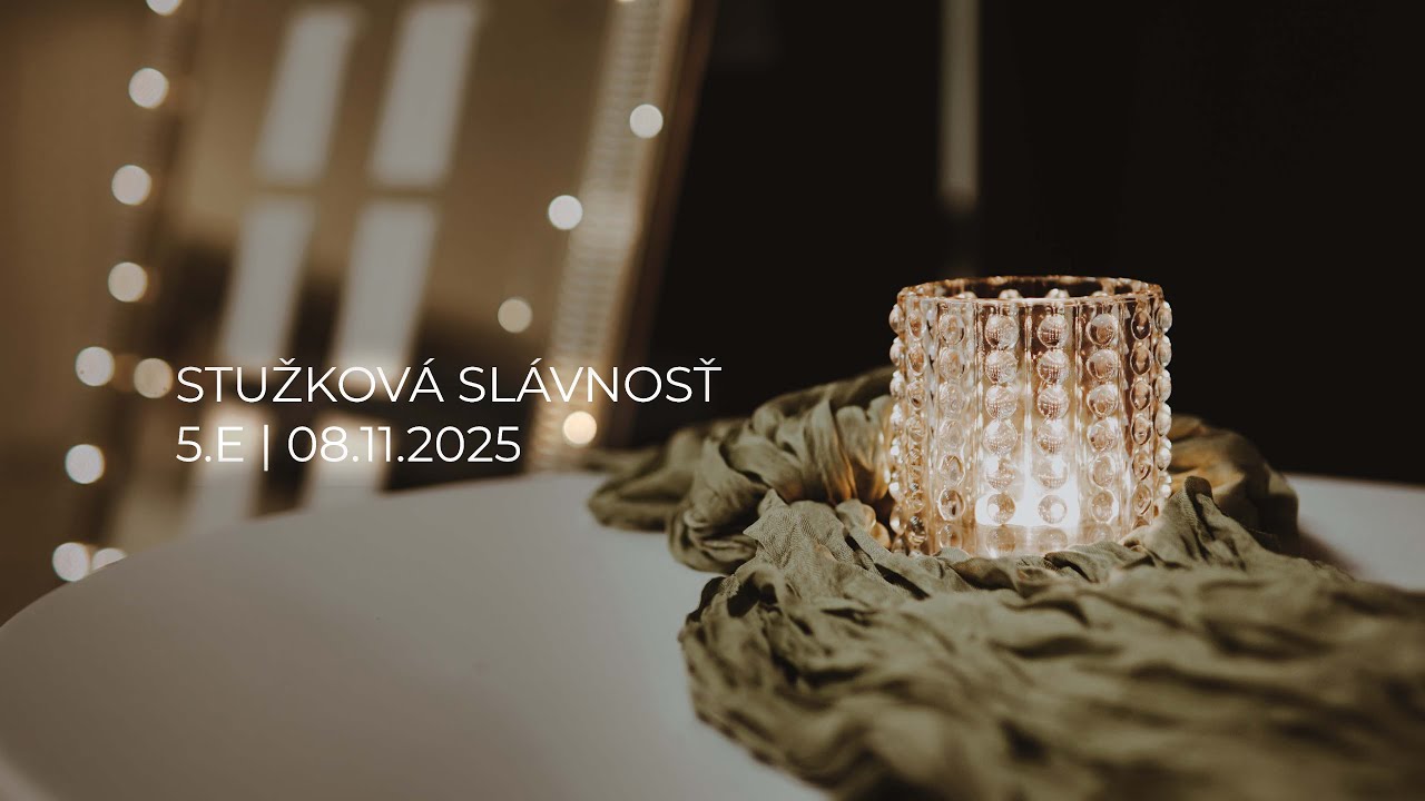 Stužková slávnosť | 5.E | Obchodná akadémia Trnava