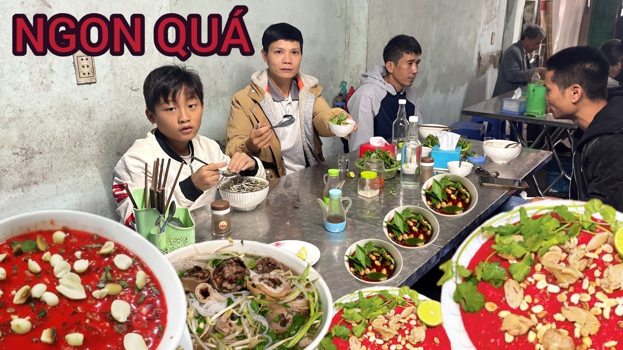 Ăn khúc lòng lợn Nổi da gà luôn vì nó quá ngon - Đút cả khúc vào mồm 