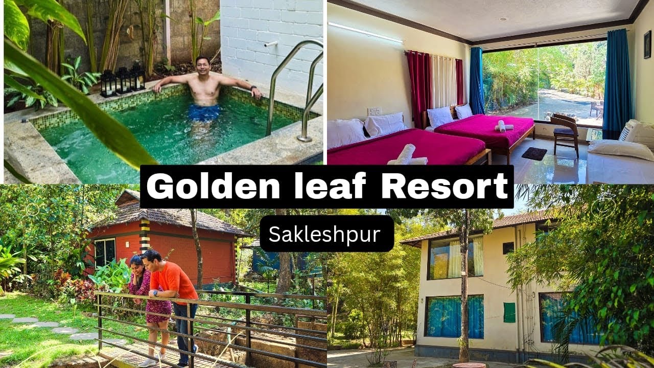 Jungle Resort in Sakleshpur | Golden Leaf Resort | Private Jacuzzi