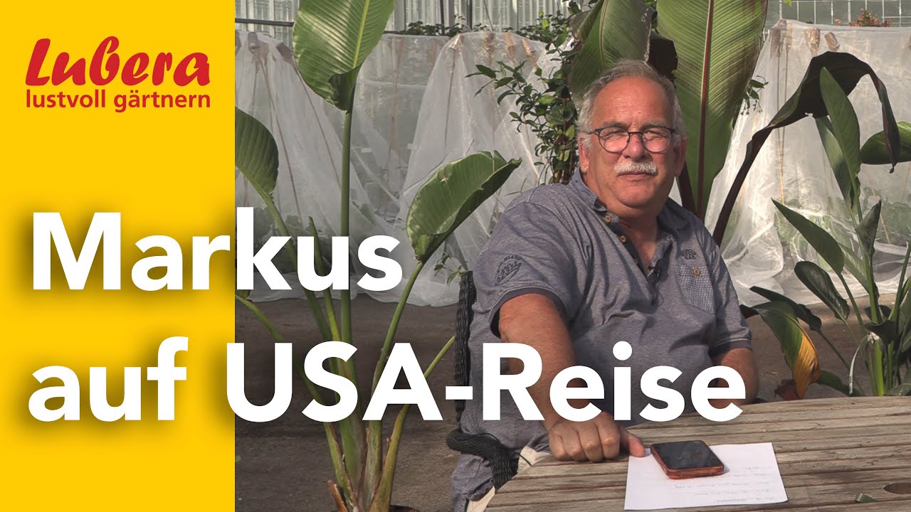 Markus auf Reisen: Markus zu Besuch bei Pflanzenzüchtern in den USA