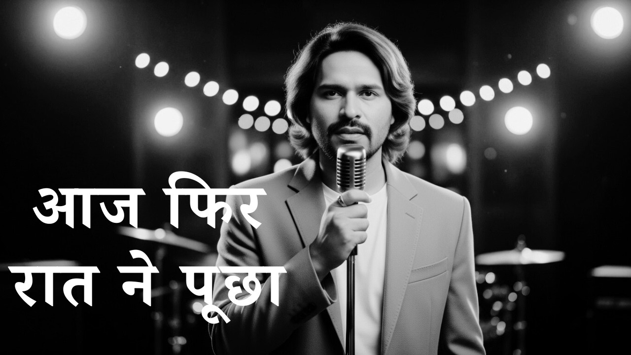 Aaj Phir Raat Ne Poocha | Late Night Vibes | Midnight Hindi Songs