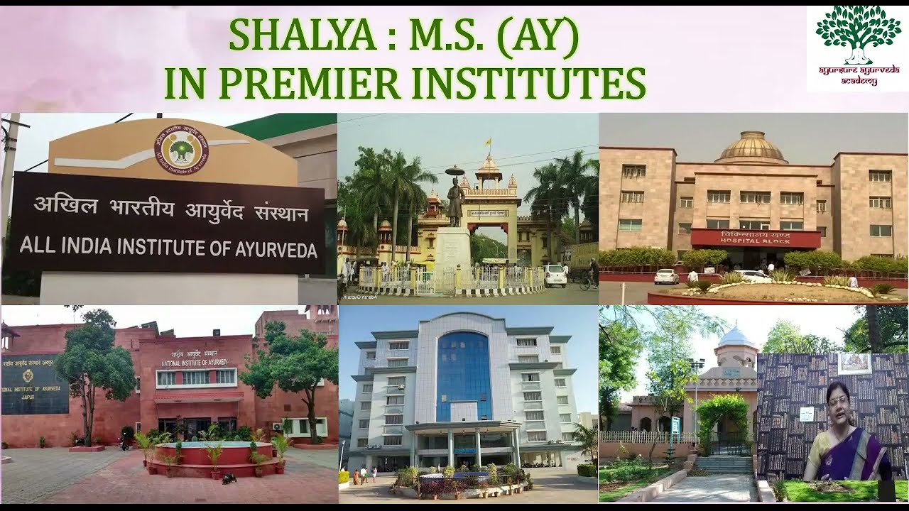 Shalya - M. S. (AY) IN PREMIER INSTITUTES - GOVT. STIPENDARY SEATS
