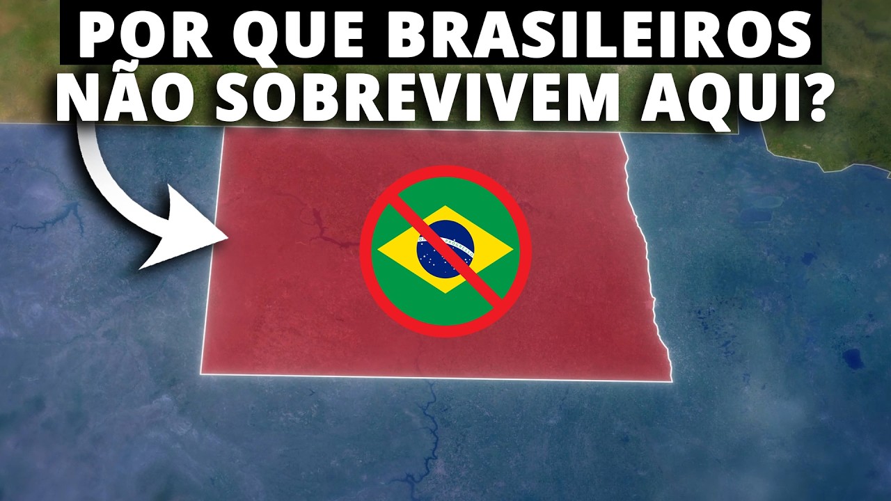 Por que vivem tão poucos brasileiros em Dakota do Norte?