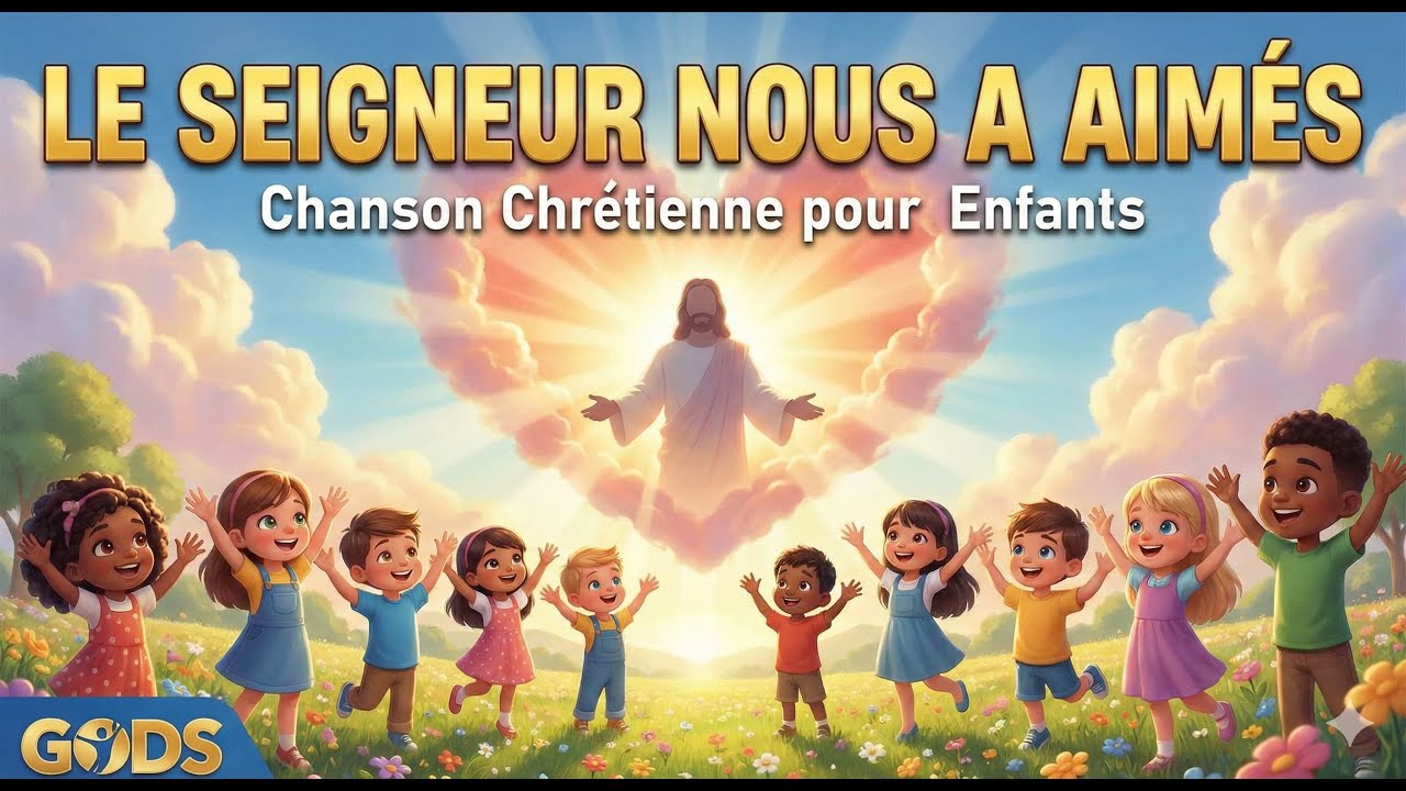 Le Seigneur nous a aimés Chanson Chrétienne pour Enfants (Dessin Animé)