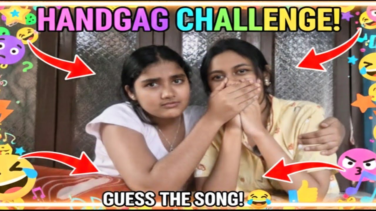 Handgag Challange with my aurat 💃🎶 | Don't miss the end 🤣 | THE LUMINARY TEXTURE 
