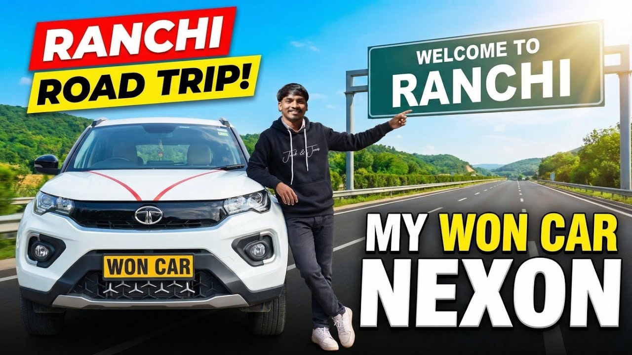 First Road Trip to Ranchi in My Own Car 🚗 | Amazing Journey & Vibes