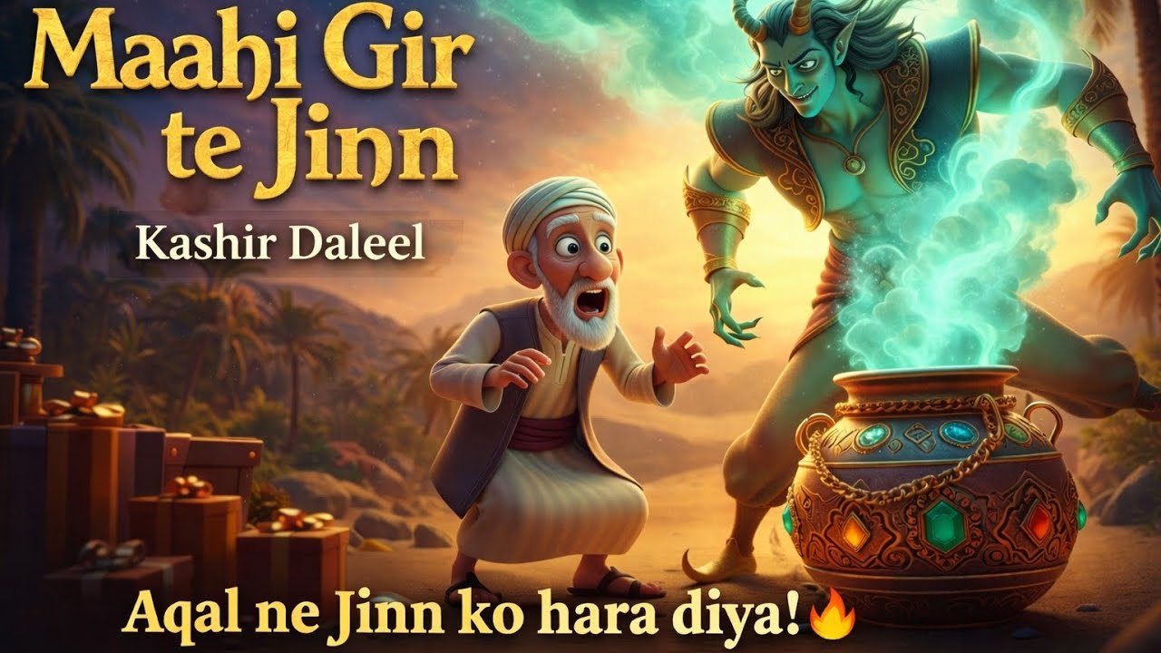 Kashir Daleel || Maahi Gir te Jinn || kashmiri Folktales 