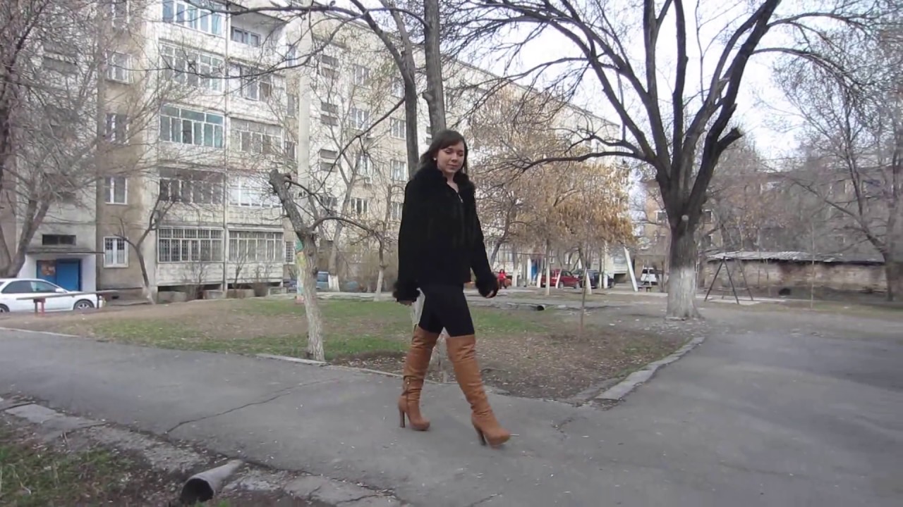 Masha in Overknee-Stiefel (Boots, High-Heel/Plateau) Part I -  #0092