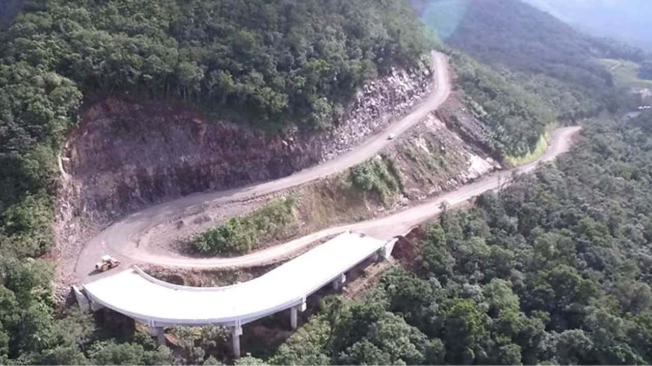 BR 285! Mega obra construção na Serra da Rocinha avança e muda realidade da Região Sul #rodovia