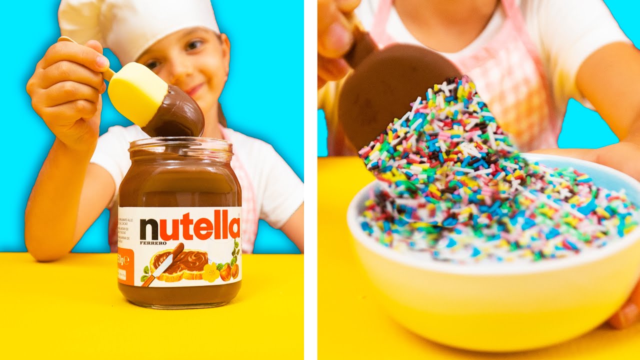DESSERT ESTIVO DA 5 MINUTE CRAFT Trucchetti di cucina, cioccolato e decorazioni - Junio Chef Amelia