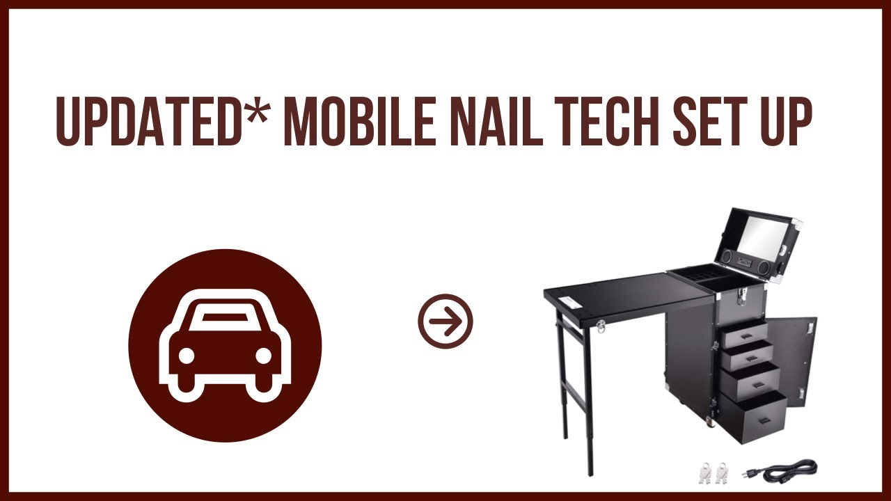 NEW mobile nail setup ✨