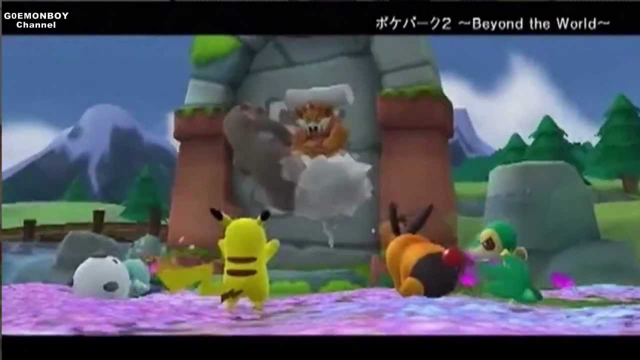 Pokepark 2 ☆ RESHIRAM ZEKROM VICTINI ポケパーク2 Beyond The World