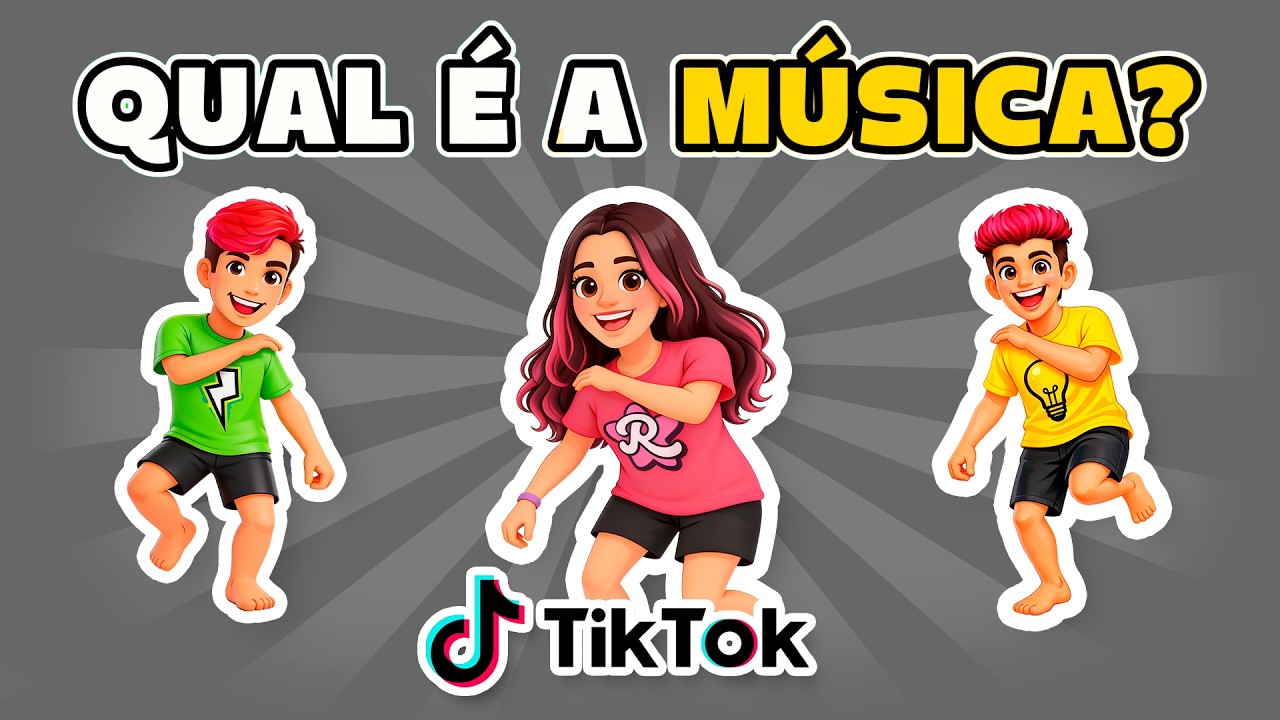 🎵 ADIVINHE A MÚSICA DO TIKTOK 🔥Emojis | Cante se Souber | E MUITO MAIS 🕺💃