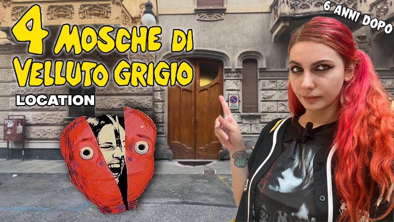 Quattro mosche di velluto grigio (1971) Lo location del film di Dario Argento, 6 anni dopo!