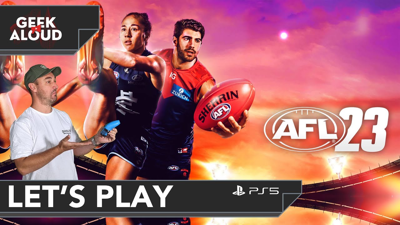 Let's Play - AFL 23 [PlayStation 5] Part 2 - Patch Update