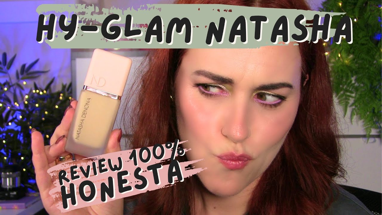 La RESE&Ntilde;A M&Aacute;S COMPLETA de la base Hy-Glam ✨ Natasha Denona