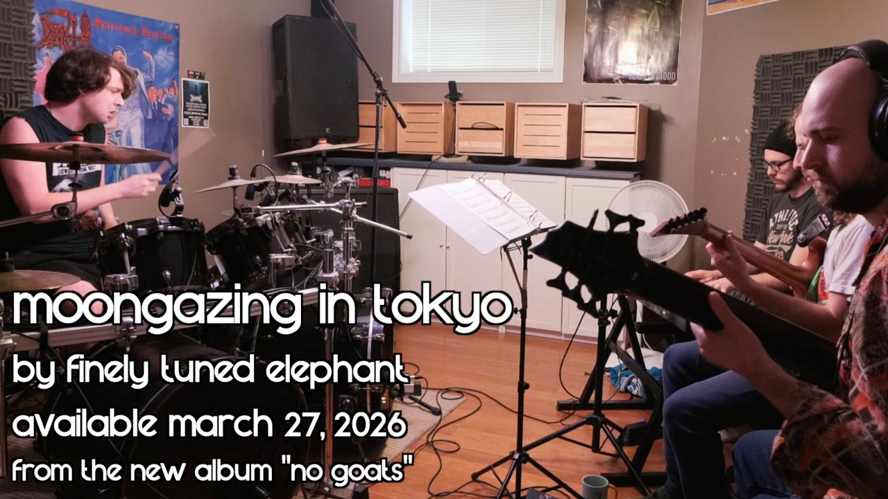 Finely Tuned Elephant - Moongazing In Tokyo (LIVE in the studio)