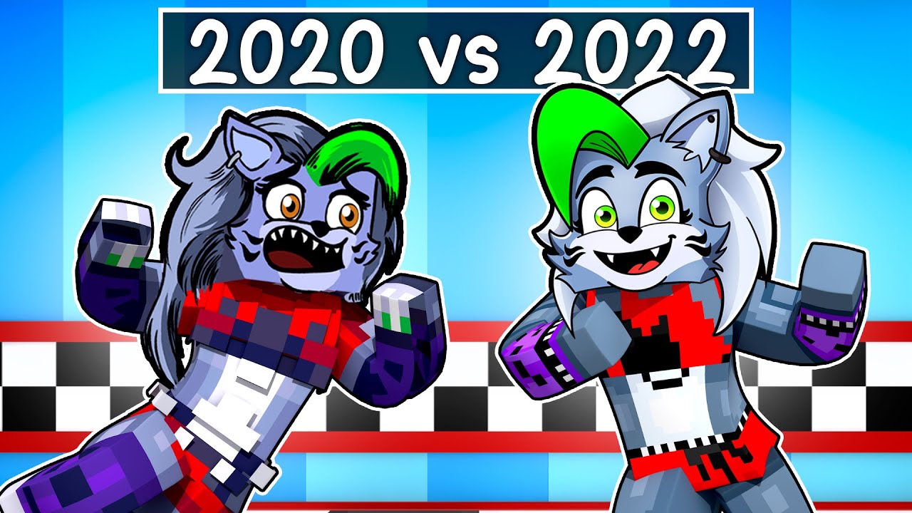 NEW Roxanne Wolf VS OLD Roxanne Wolf in Minecraft Security Breach