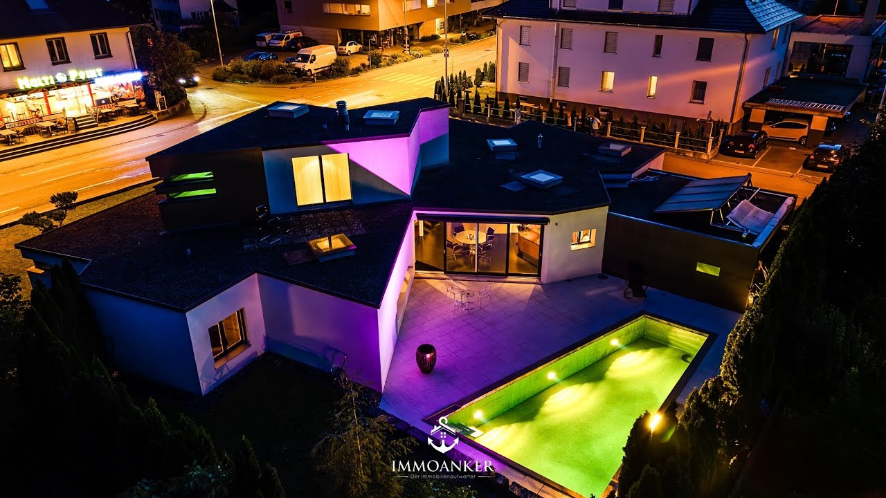 Einzigartiges, architektonisches Meisterwerk mit Pool und Wellnessoase im Kt. Solothurn, Schweiz