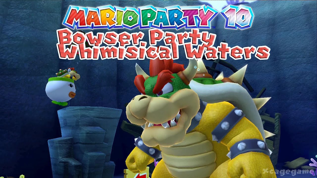 Mario Party 10 - Bowser Party - Whimisical Waters - Gamepad Capture Gameplay [ HD ]