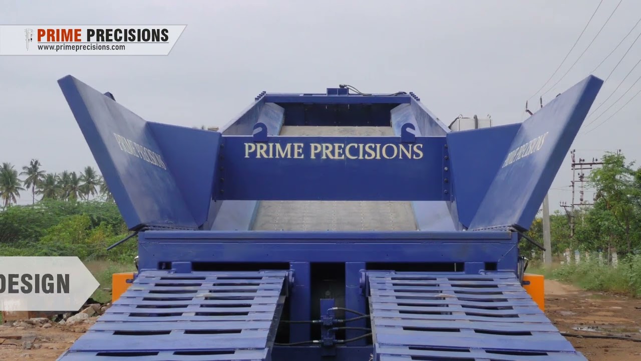 BULK RECEPTION RADIAL TRUCK UNLOADER