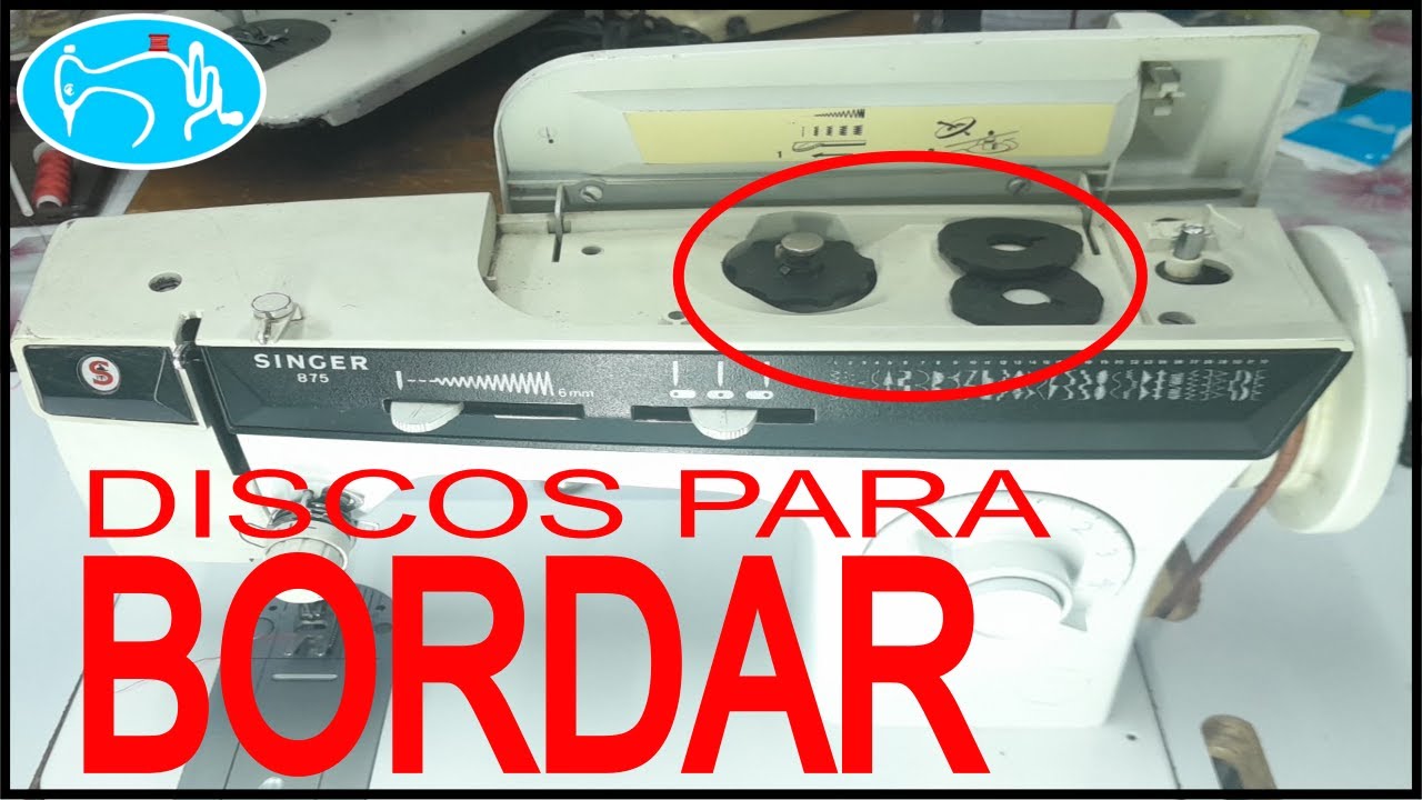 COMO CAMBIAR EL DISCO PARA BORDAR SINGER DINASTIA FACILITA