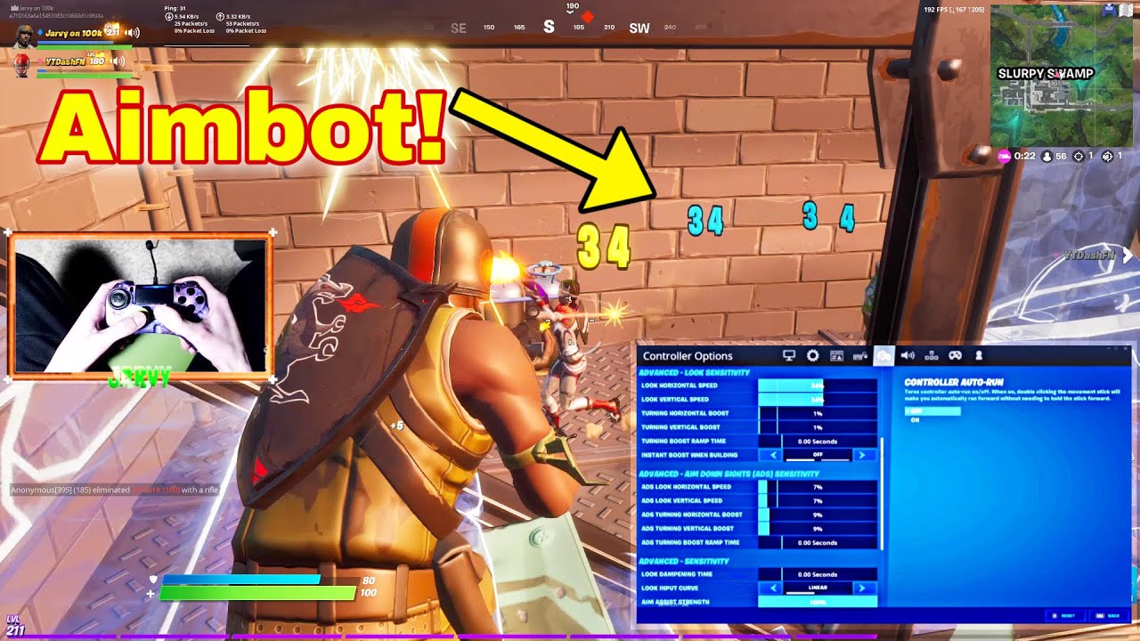 “AFTER PARTY” (But It’s Aimbot on Linear) with Handcam + Best Controller Settings for (PS4/PC/XBOX)