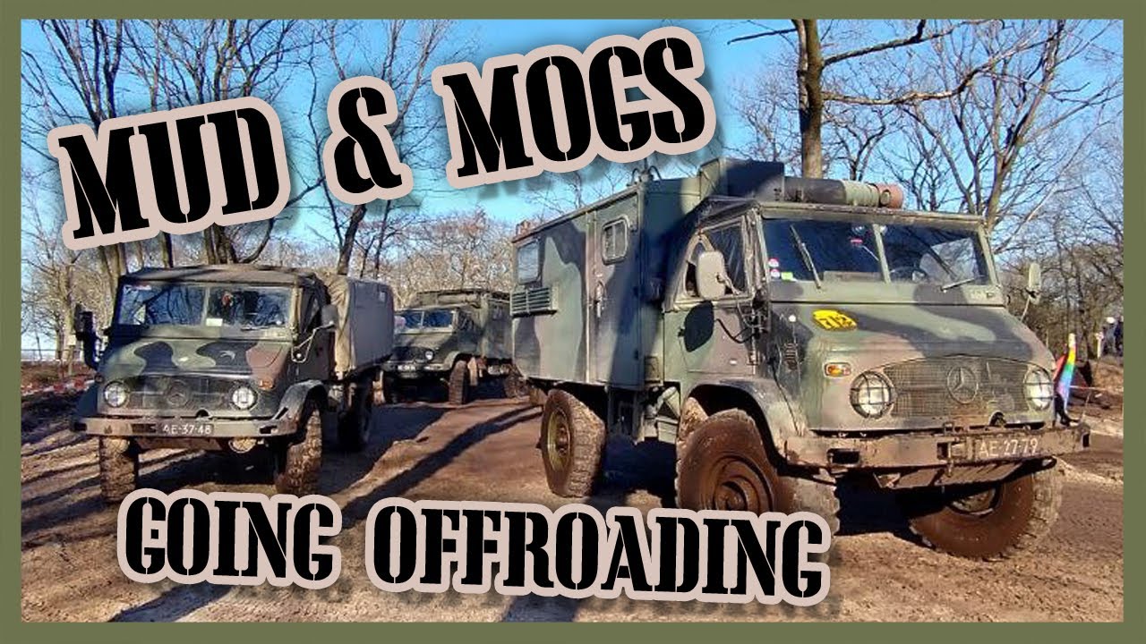 Mud and Mogs: 3 Unimog 404s go Offroading!