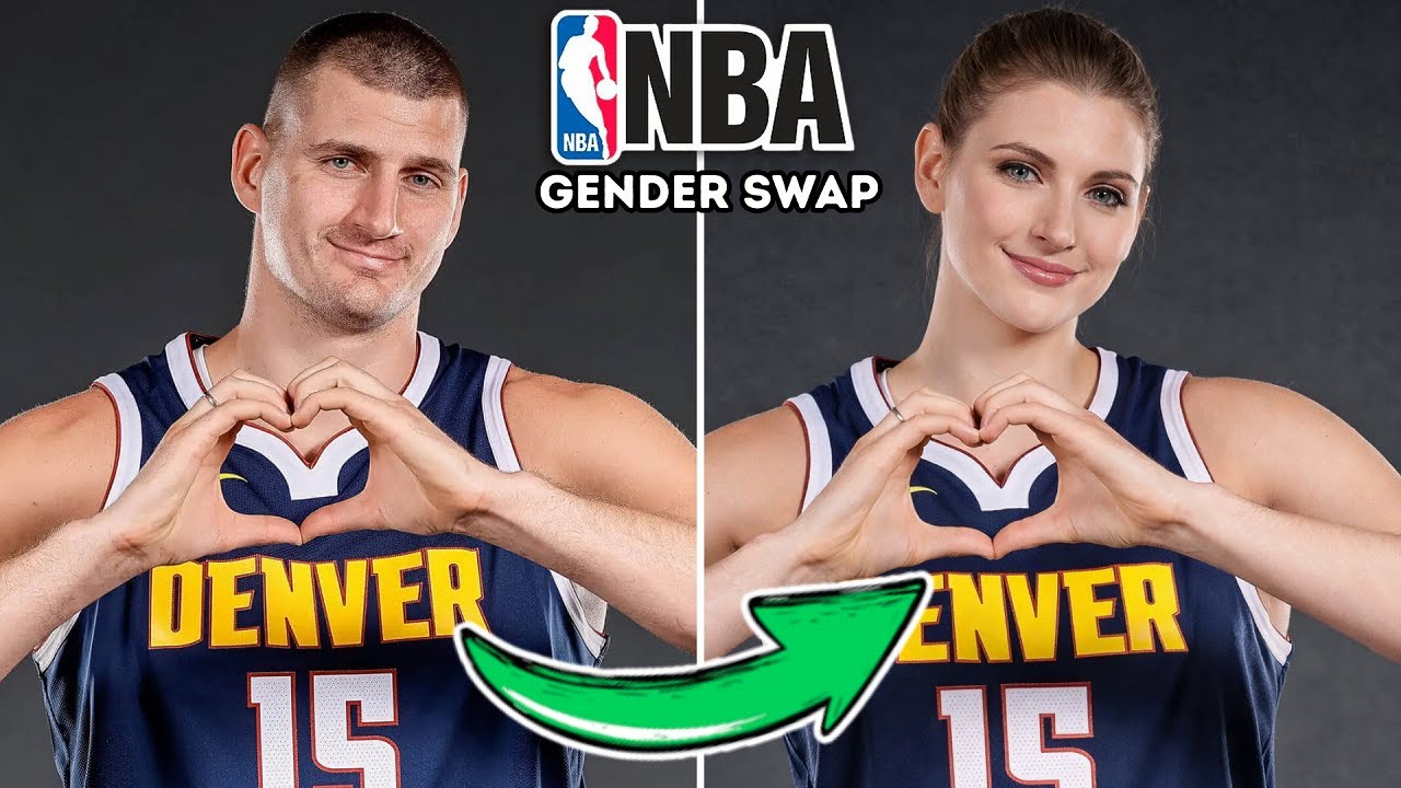 NBA Players Genders Swapped - AI Animation