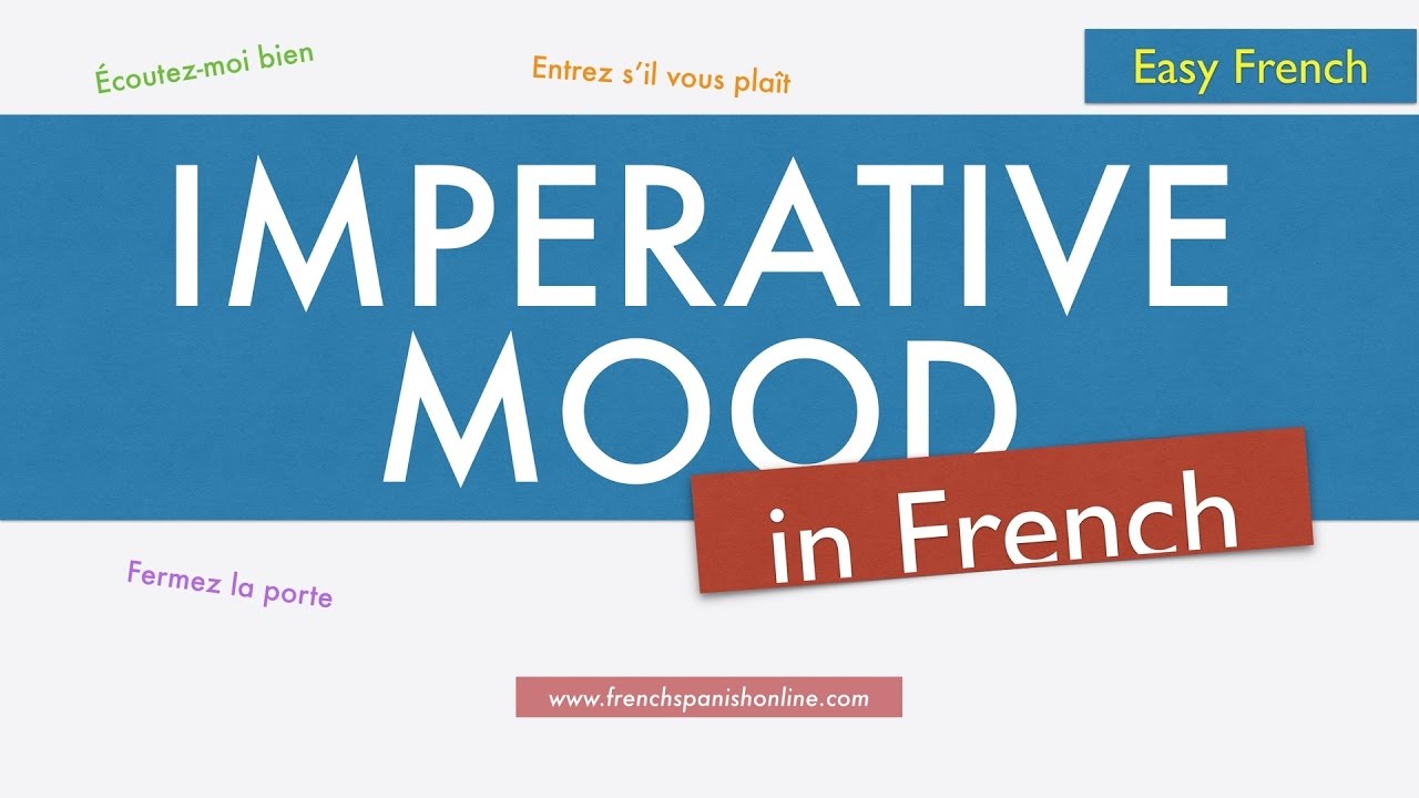 French Imperative Mood