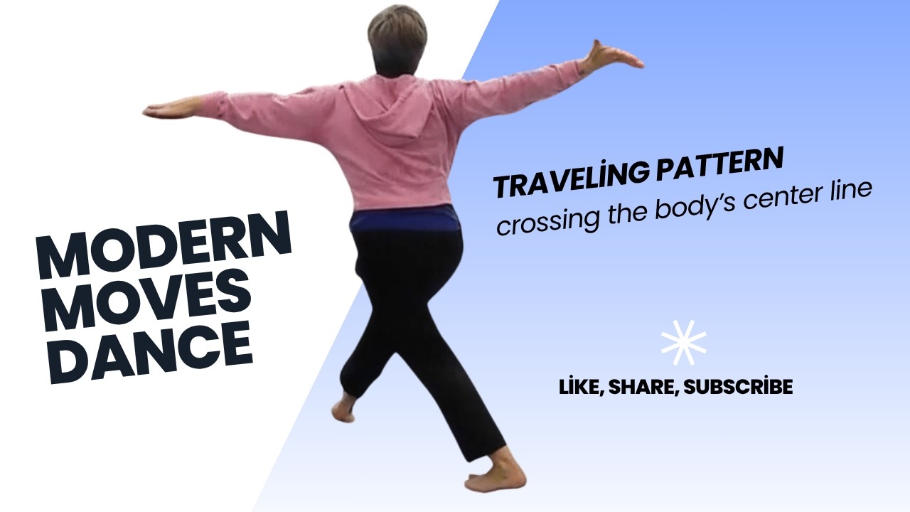 Dance Lesson: Legs Crossing the Body's Center Line - Traveling