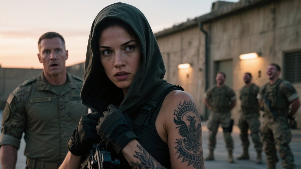 “Fake Tattoo?” They Laughed — Until the Sniper Pulled Back Her Hood and the SEAL Commander Froze |