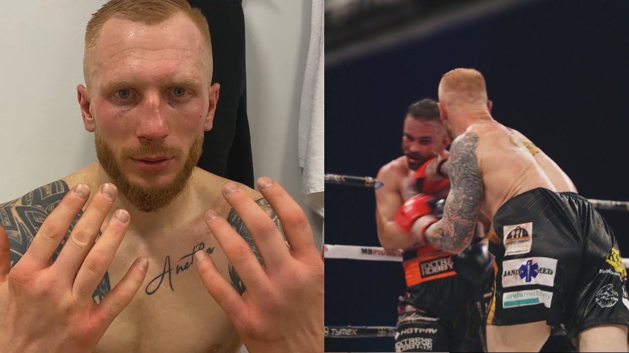 Parzęczewski kładzie na deski Zadymę i łamie rękę. 