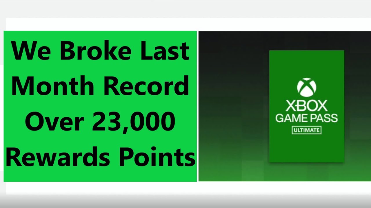 Over 23,000 Microsoft Rewards Points In 30 Days. How to Get Free Xbox Game Pass Ultimate Fast.