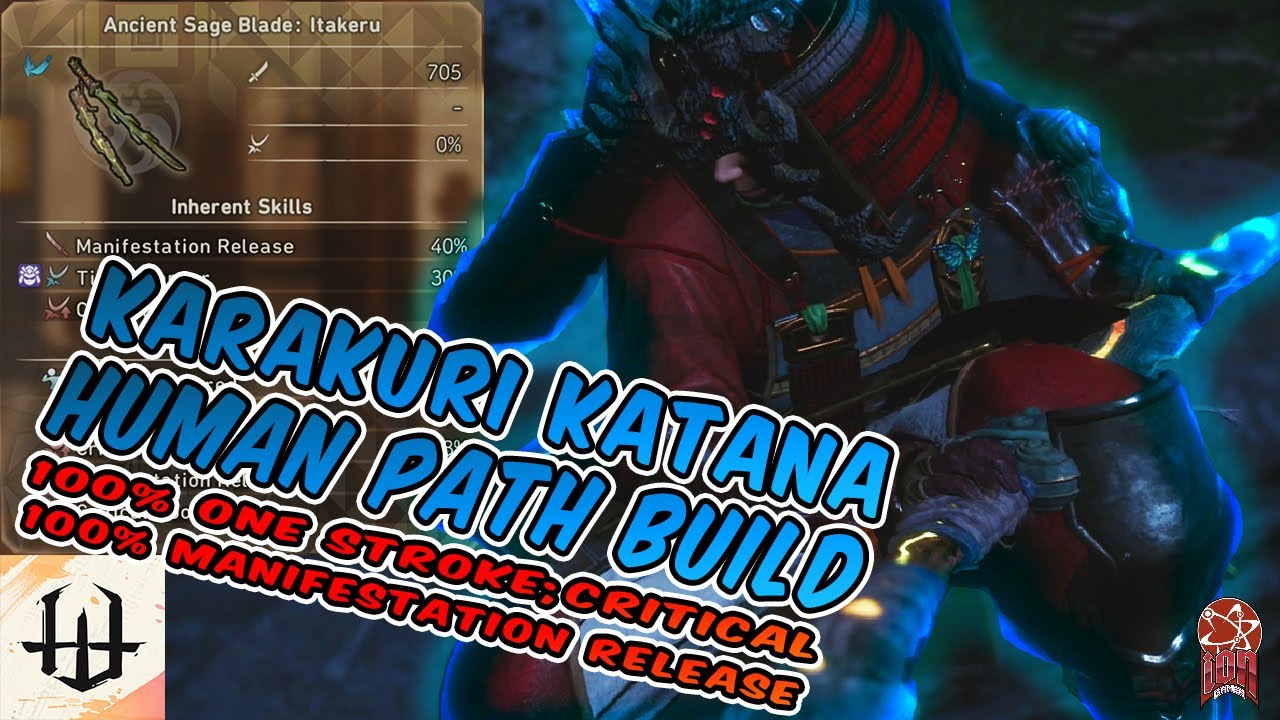 WILD HEARTS - V.1.3.0 - NEW HUMAN PATH KATANA BUILD - ANCIENT SAGE BLADE : ITAKERU - PS5