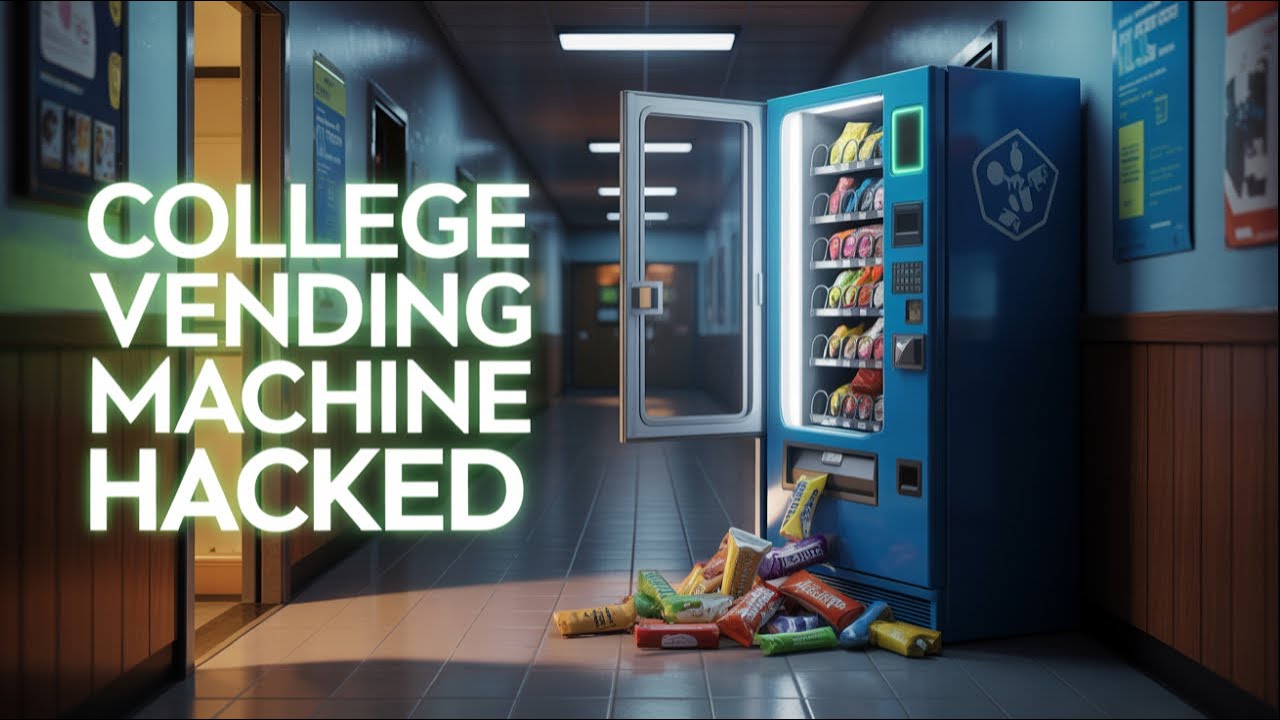 How I Hacked a Vending Machine and Got Paid