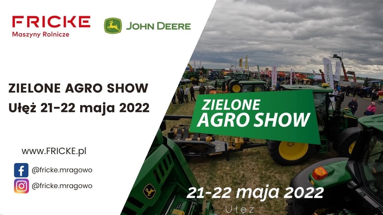 Targi Zielone Agro Show 2022 z FRICKE Maszyny Rolnicze