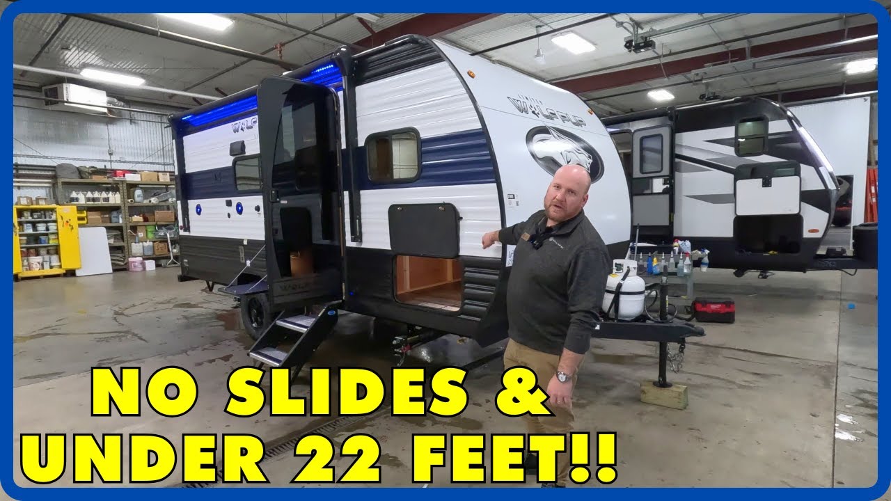 NO SLIDE Bunkhouse Travel Trailer! 2024 Forest River Cherokee Wolf Pup 16BHSW