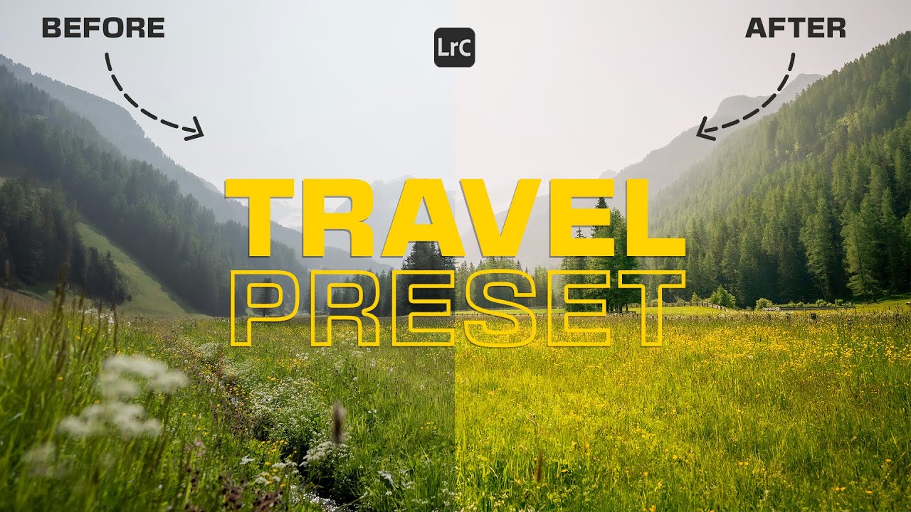 Travel Preset in Lightroom | Step-by-Step Tutorial | Free Preset #lightroomediting