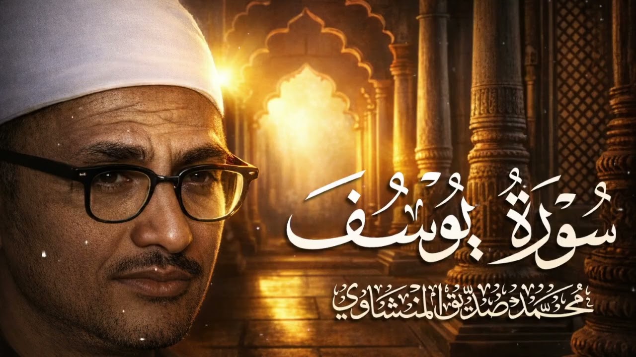 سورة يوسف كاملة بدون صدى صوت   الشيخ محمد صديق المنشاوى رحمه 23الله
