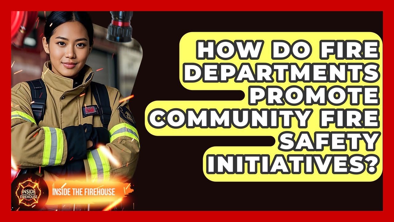 How Do Fire Departments Promote Community Fire Safety Initiatives? | Inside the Firehouse