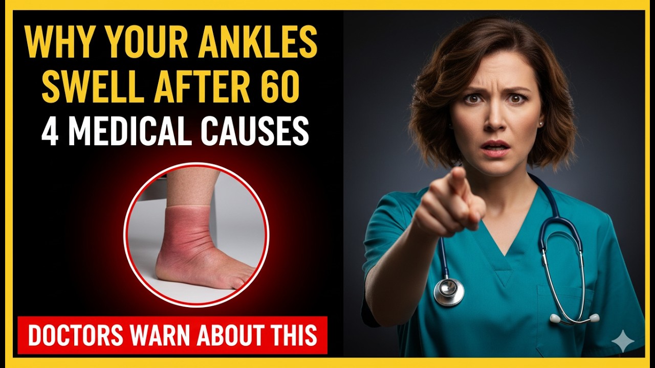 Why Your Ankles Swell After 60 — And the 4 Medical Causes Doctors Warn About