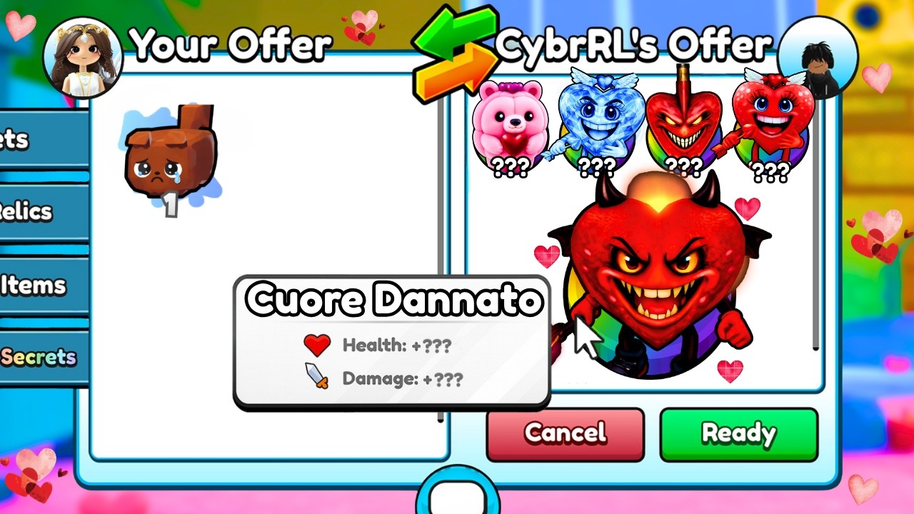 Trading From NOTHING to CUORE DANNATO In Brainrot Evolution (Roblox)