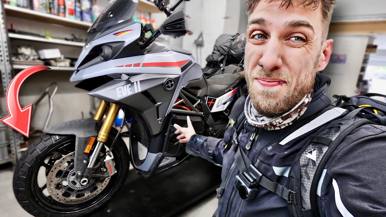 I Bought The Worst Tyre for my Big Electric Touring Motorcycle!
